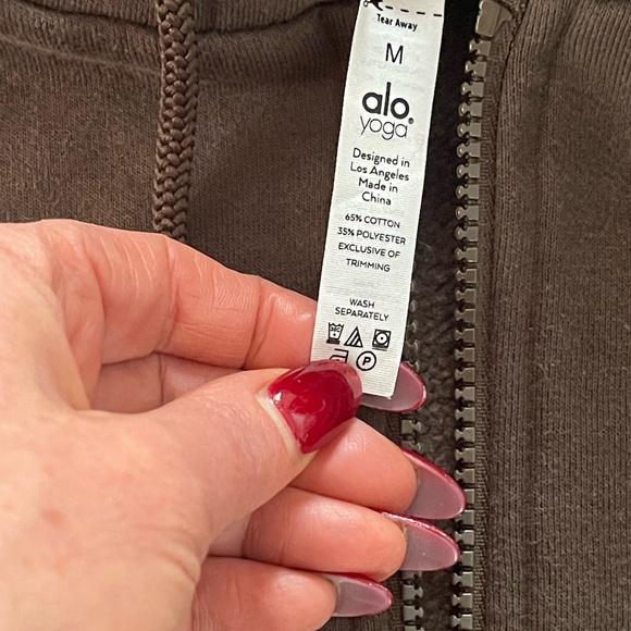 ALO Yoga Brown Hoodie - Picture 6 of 6